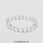 Bracelet Cristal de Roche (8mm) | Clarté et Énergie - Cybele Pierres