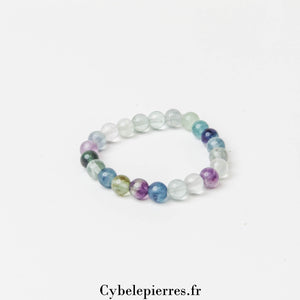 Bracelet Enfant - Fluorine (6mm) - 14cm | Clarté et Équilibre - Cybele Pierres
