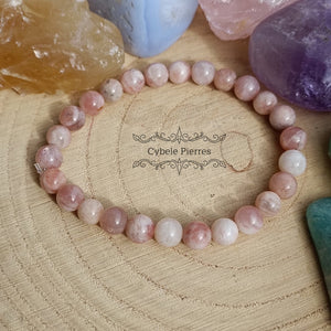 Bracelet "Je rayonne" - Pierre de Soleil (6mm) - 17cm - Cybele Pierres