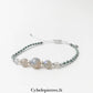 Bracelet Micro - Macramé - Labradorite (6 et 8mm) | Protection et Intuition - Cybele Pierres
