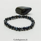 Bracelet Œil de Faucon (6mm) - 18cm | Clarté et Vision - Cybele Pierres