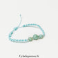 Bracelet Porte - bonheur Amazonite (6 et 8mm) | Harmonie et Épanouissement - Cybele Pierres