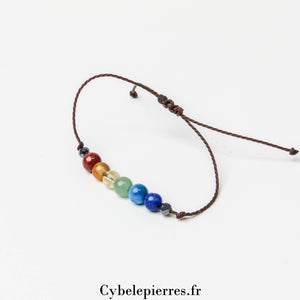 Bracelet Réglable Cordon - Pride | Harmonie et Affirmation de Soi - Cybele Pierres