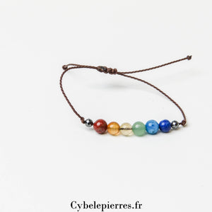 Bracelet Réglable Cordon - Pride | Harmonie et Affirmation de Soi - Cybele Pierres
