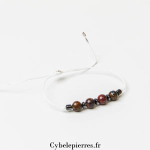 Bracelet Réglable en Cordon – Pietersite | Créativité et Libération Émotionnelle - Cybele Pierres