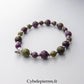 Bracelet Stitchite - Serpentine (6 et 8 mm) – 18 cm | Douceur et ancrage - Cybele Pierres