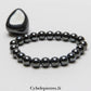 Bracelet Hématite (8 mm) - 18 cm | Force, Confiance et Sérénité