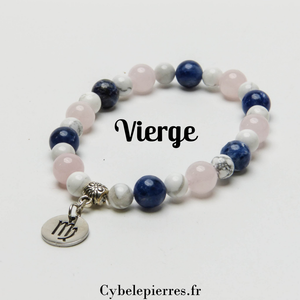 1- Bracelet Vierge (6mm et 8mm) | Harmonie et Intuition