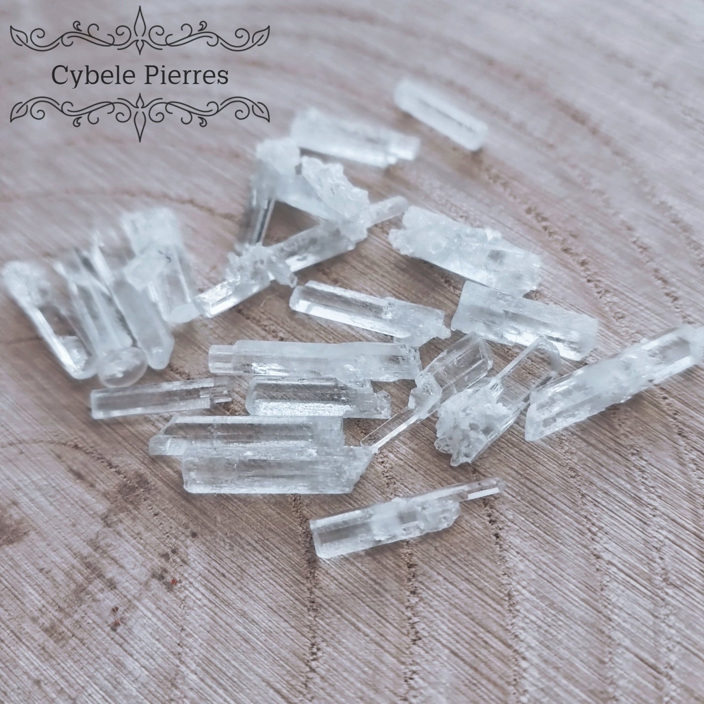 Cristal Aigue - marine Extra (0.4gr) – Brésil | Communication et Courage - Cybele Pierres