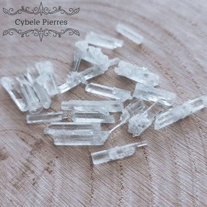 Cristal Aigue - marine Extra (0.4gr) – Brésil | Communication et Courage - Cybele Pierres