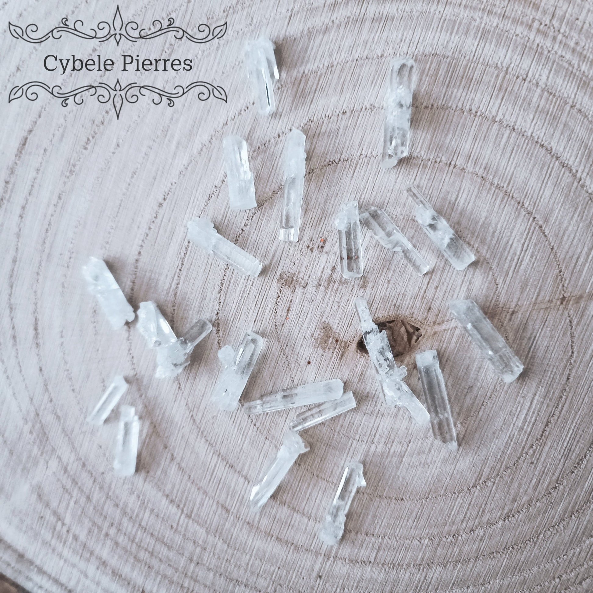 Cristal Aigue - marine Extra (0.4gr) – Brésil | Communication et Courage - Cybele Pierres