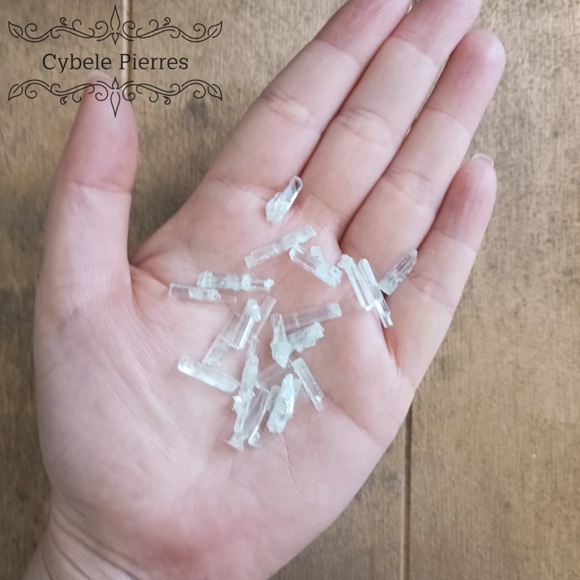 Cristal Aigue - marine Extra (0.4gr) – Brésil | Communication et Courage - Cybele Pierres