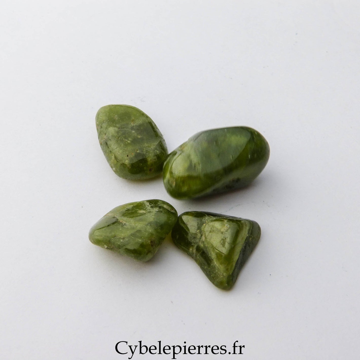 Idocrase Extra ("Vésuvianite") - Pierre roulée - Inde | Clarté et Introspection - Cybele Pierres