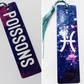 Marque - Pages Astro en Aluminium – 12 Signes du Zodiaque | Fond Galaxie - Cybele Pierres