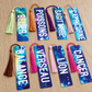 Aluminum Astro Bookmarks – 12 Zodiac Signs | Galaxy Background