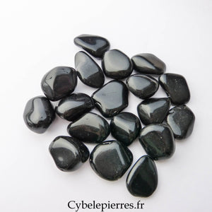 Obsidienne Noire roulée – Mexique | Protection et Éveil - Cybele Pierres