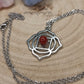 Pendentif 1er Chakra - Cornaline - Cybele Pierres
