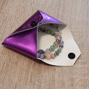 Pochette avec texte (Format S : Taille 9cm x 6cm) - Cybele Pierres