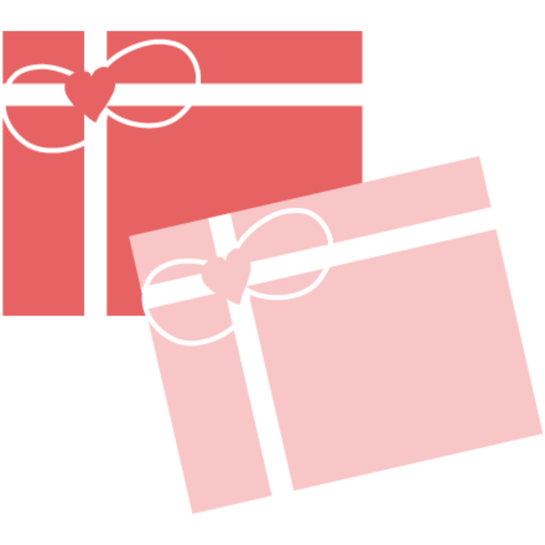 Pochette Cadeau kraft rouge – Préparez un cadeau prêt à offrir ! - Cybele Pierres