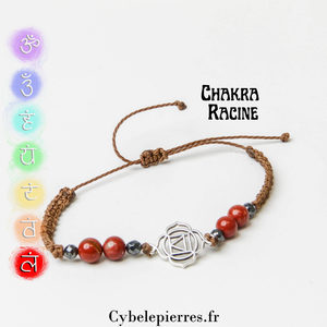 Pulsera Chakra Raíz - Jaspe Rojo (Ajustable) | Estabilidad y Enraizamiento