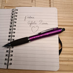 Stylo "Team Accro des Cailloux" - Encre Noire | Élégance et Confort - Cybele Pierres