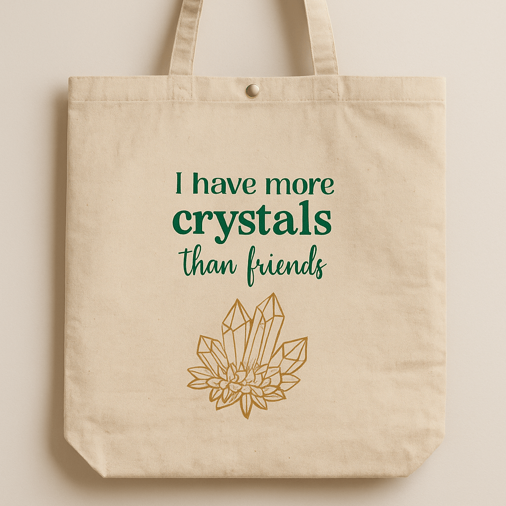Tote - bag By Cybelepierres - More Crystals - Cybele Pierres