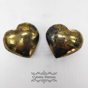 Coeur de Chalcopyrite (200gr) - Mexique