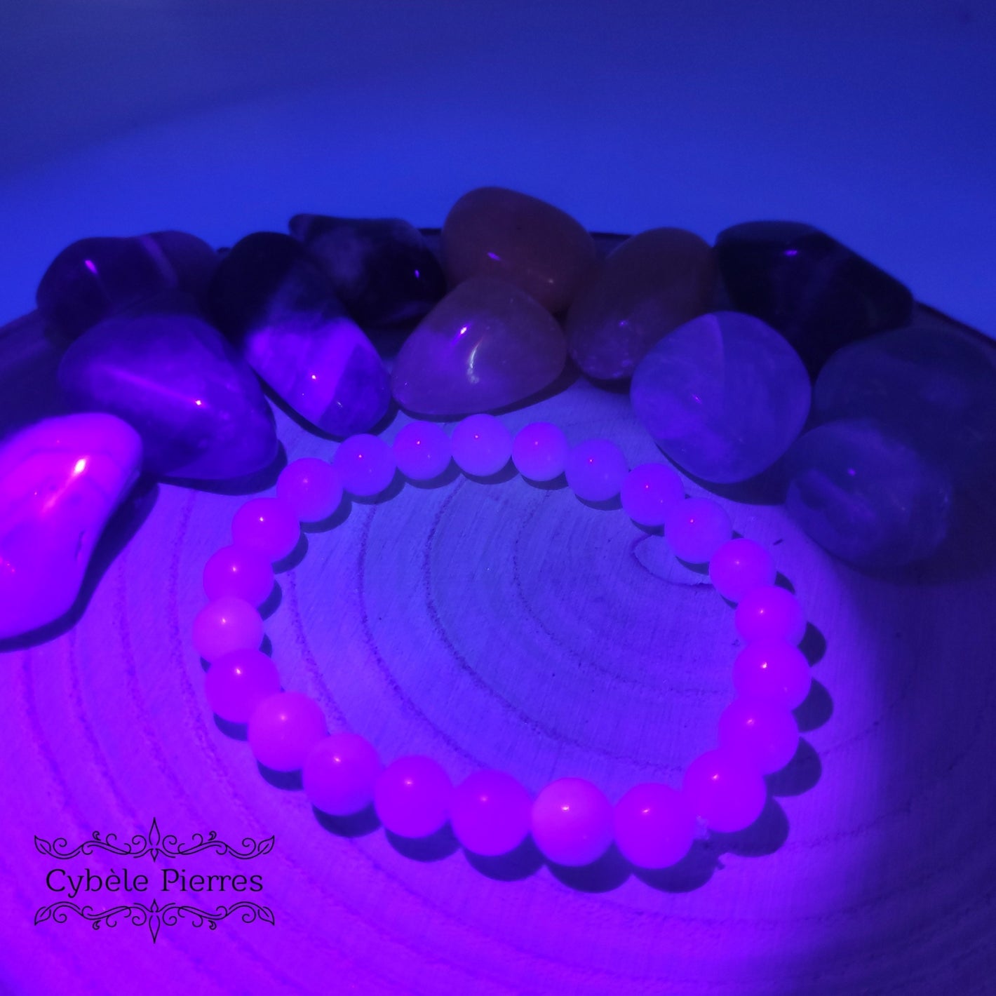 Bracelet Mangano-Calcite (8mm) - 17cm