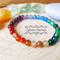 Bracelet Pride - Agates teintées multicolores (6mm) - 18cm