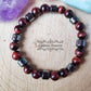 Bracelet Alisanos- Hématite & Oeil de Taureau (8mm) - 19cm