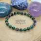 Bracelet Anyolite (Rubis-Zoïsite) (6mm) - 17.5cm