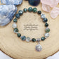 Bracelet Arbre de vie - Agate Arbre et Seraphinite (6 et 8mm)