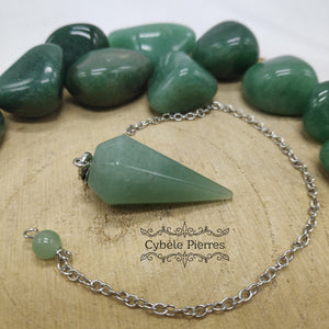 Pendule Divinatoire Aventurine verte