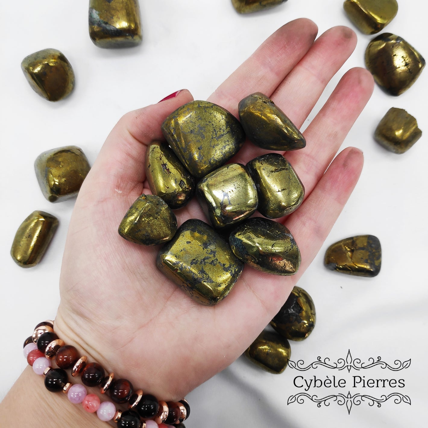 Chalcopyrite roulée - Mexique