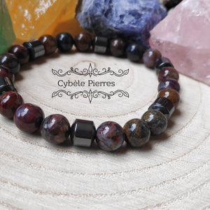 Bracelet Motivation - Piétersite  -8mm (19cm)