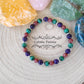 Bracelet Opportunité et Intuition - Malachite,  Charoïte et Thulite (6mm) - 18cm