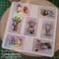 Pack de 14 Stickers "Bébé Animaux Kawaii" - Holographique