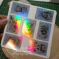 Pack de 14 Stickers "Bébé Animaux Kawaii" - Holographique