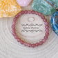Bracelet Aventurine rouge (fraise) - (6mm) - 18cm - Cybele Pierres