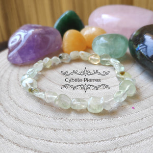 Bracelet Jade vert (8mm) - 18cm - Cybele Pierres