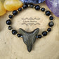 Bracelet "Loup" - Obsidienne Dorée (8mm et 6mm) - 17cm - Cybele Pierres