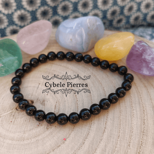 Bracelet Tourmaline (6mm) - 18cm - Cybele Pierres