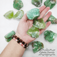 Calcite Verte – Pierre brute du Mexique | Apaisement et Clarté d'Esprit - Cybele Pierres