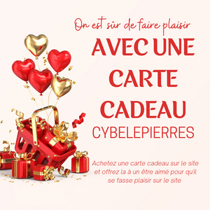 Carte cadeau Cybèle Pierres – Montant au choix, sans frais